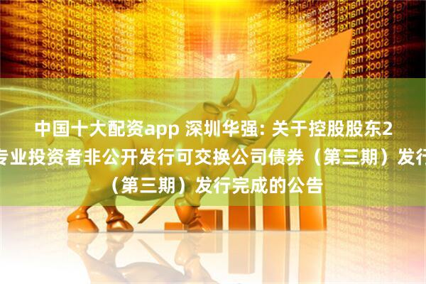 中国十大配资app 深圳华强: 关于控股股东2025年面向专业投资者非公开发行可交换公司债券（第三期）发行完成的公告