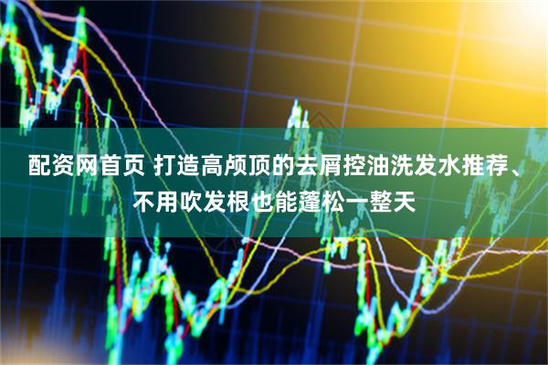 配资网首页 打造高颅顶的去屑控油洗发水推荐、不用吹发根也能蓬松一整天